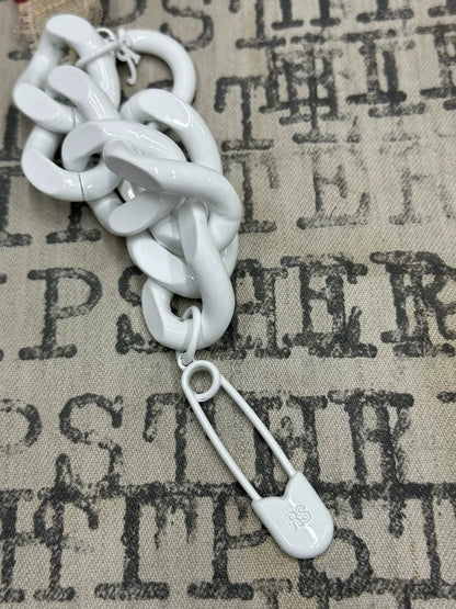 Raf Simons White Painted Bracelet