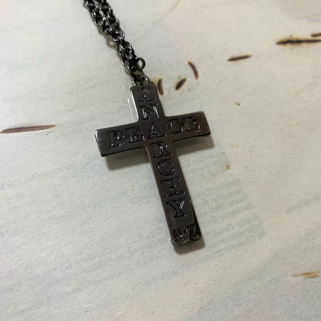 Undercover Trash UC Large Cross Necklace