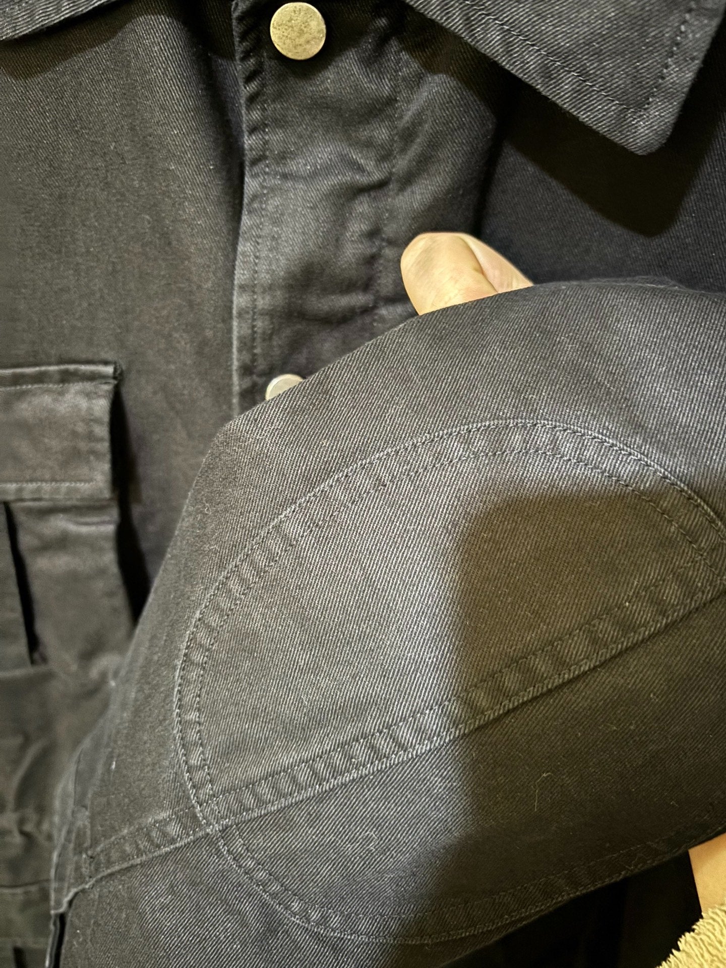 Saint Laurent Black Hunting Jacket