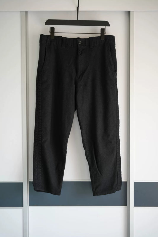 Yohji Yamamoto Black Wool Trousers