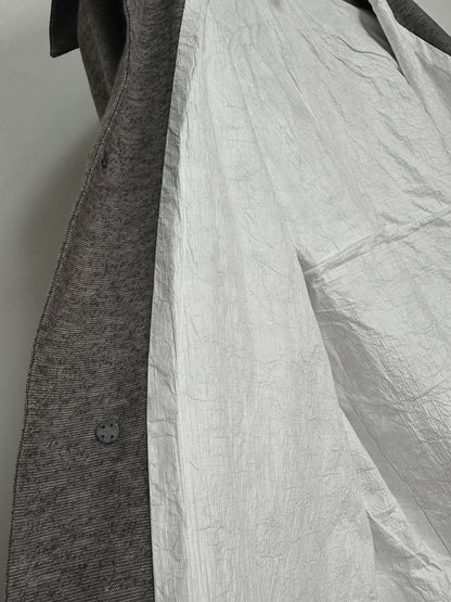 lightweight linen outerwear coat by taichi murakami