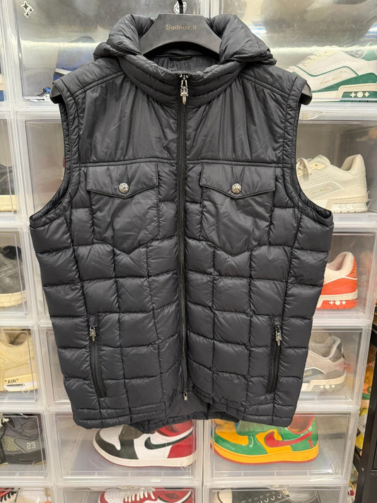 Chrome Hearts Sword Zip Down Vest