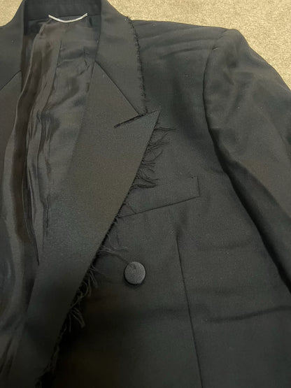 Saint Laurent Black Double-Breasted Blazer