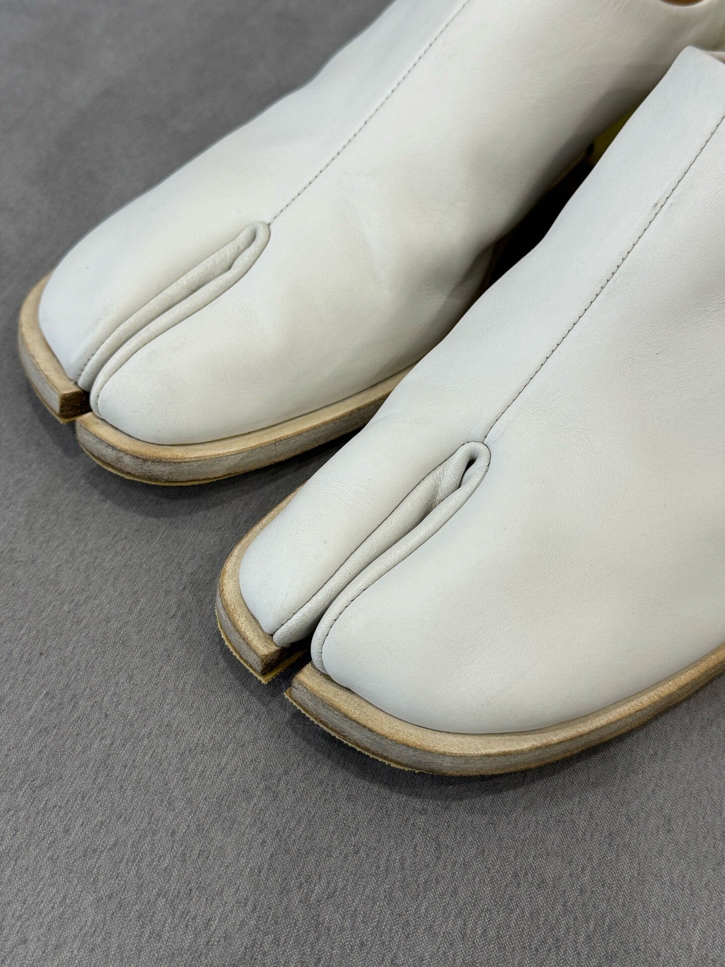 Maison Margiela White Cushion Derby Shoes
