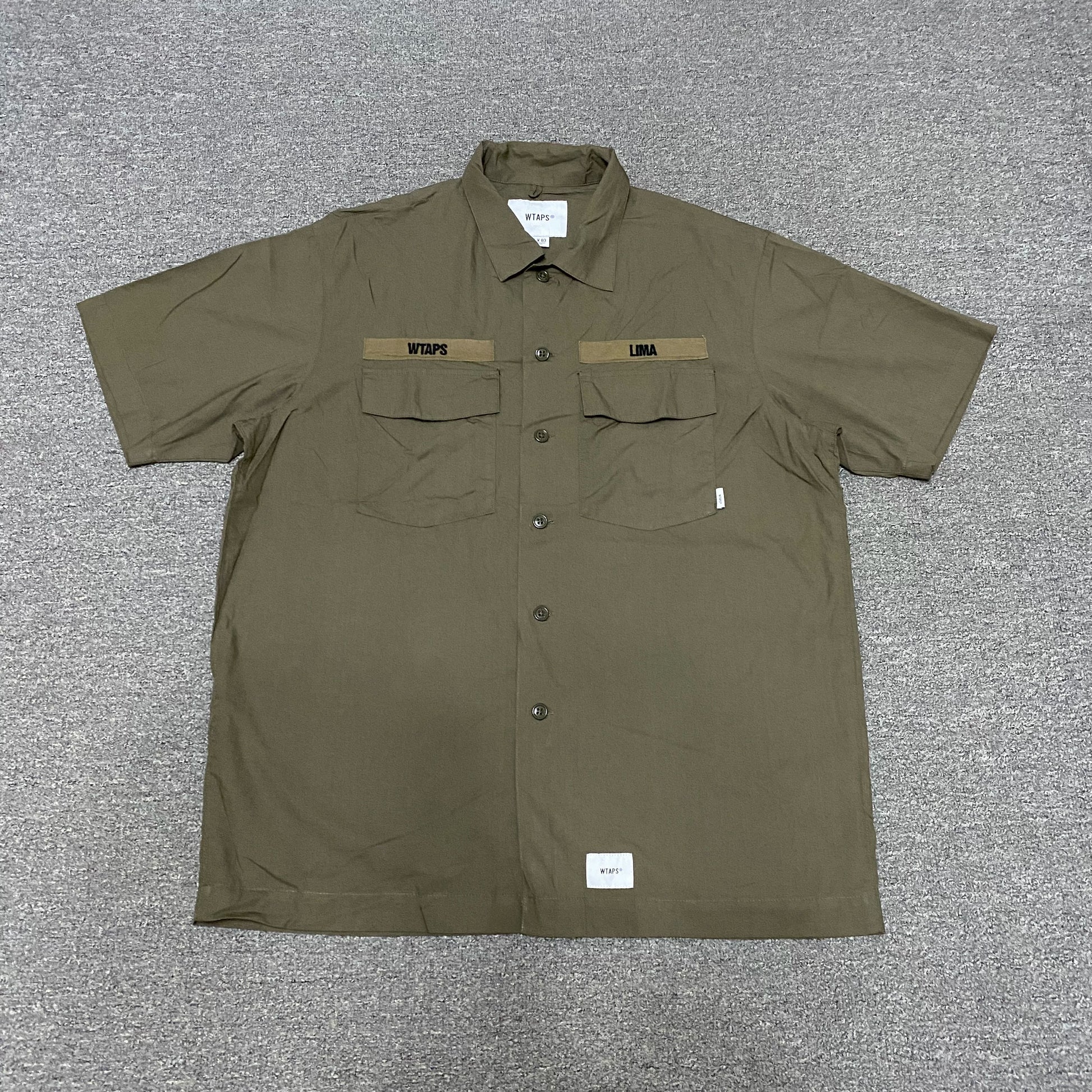 WTAPS 20SS BUDS Two-Pocket Shirt