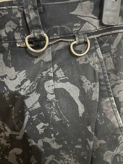 UNDERCOVER CARGO PANTS WITH CAMO PRINT