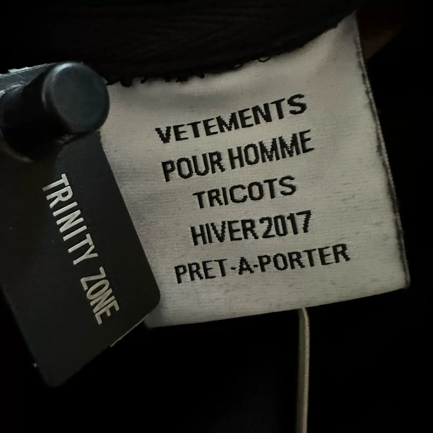 vetements 2016aw five-pointed star sweatshirt