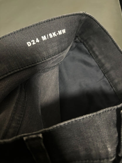 Saint Laurent Black Slim Fit Denim Pants