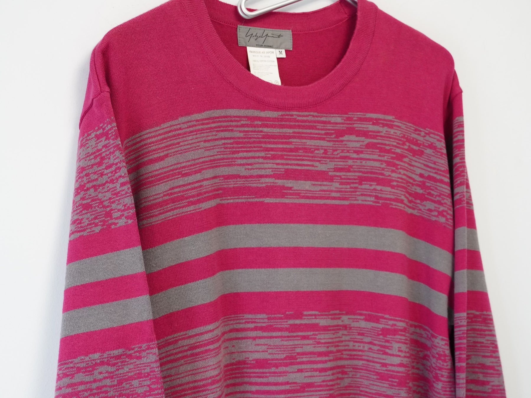 Yohji Yamamoto 94AW Ribbed Knit Sweater
