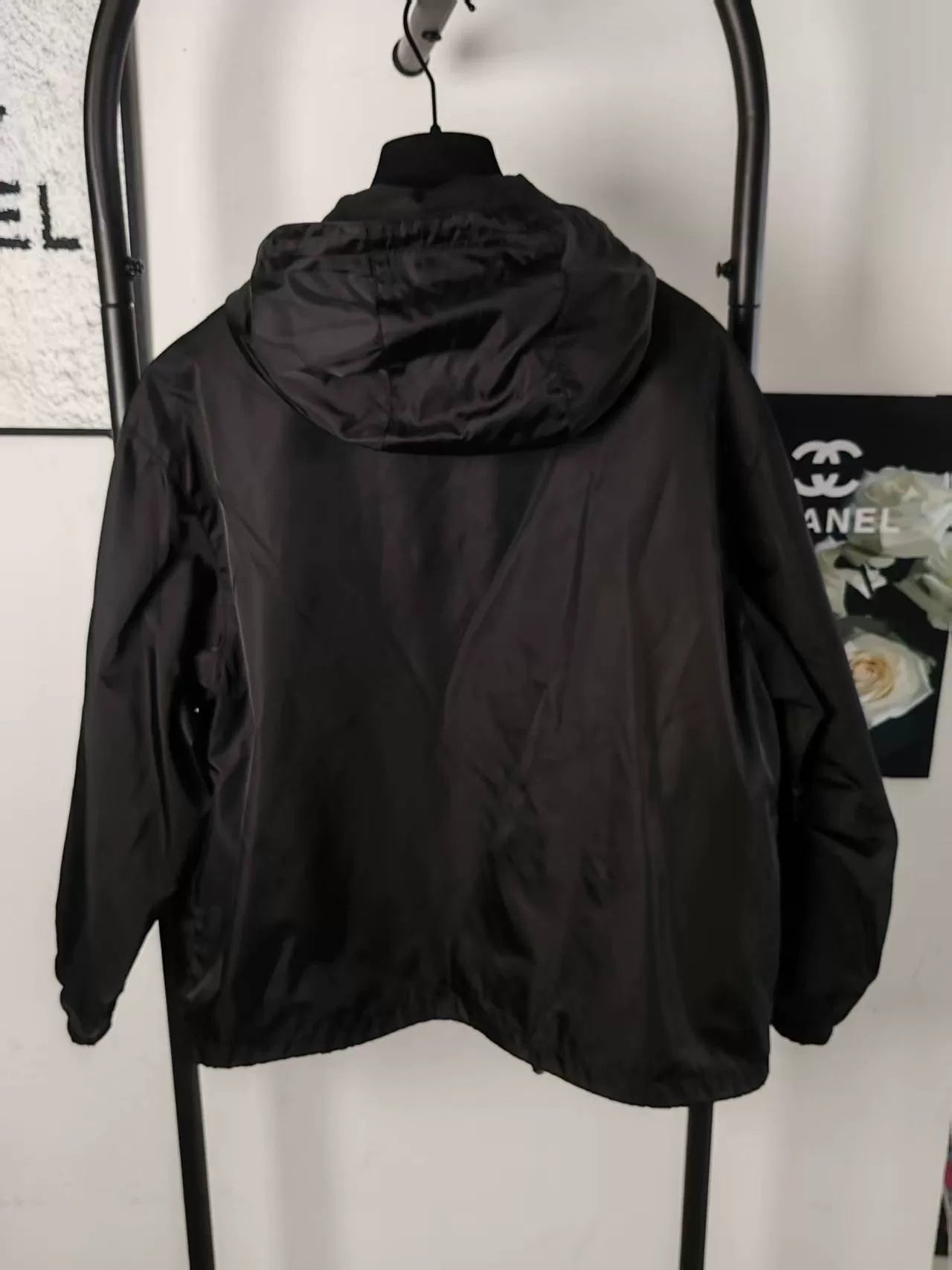Prada Nylon Jacket with Triangle Logo