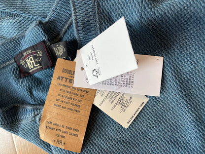 RRL Indigo Jersey Henry T-Shirt