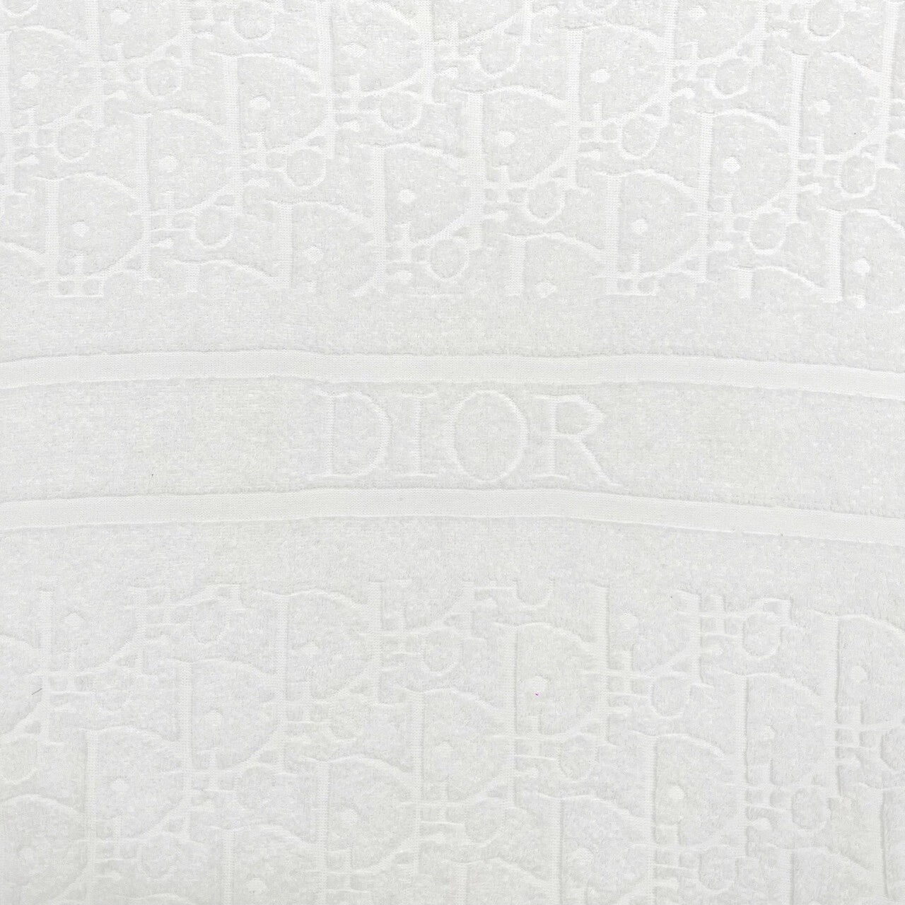 Dior Logo Print White Short Sleeve