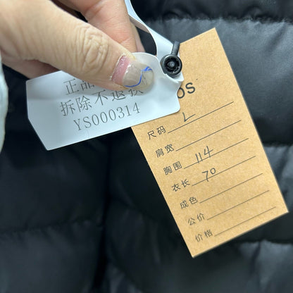 valentino color-blocked quilted jacket
