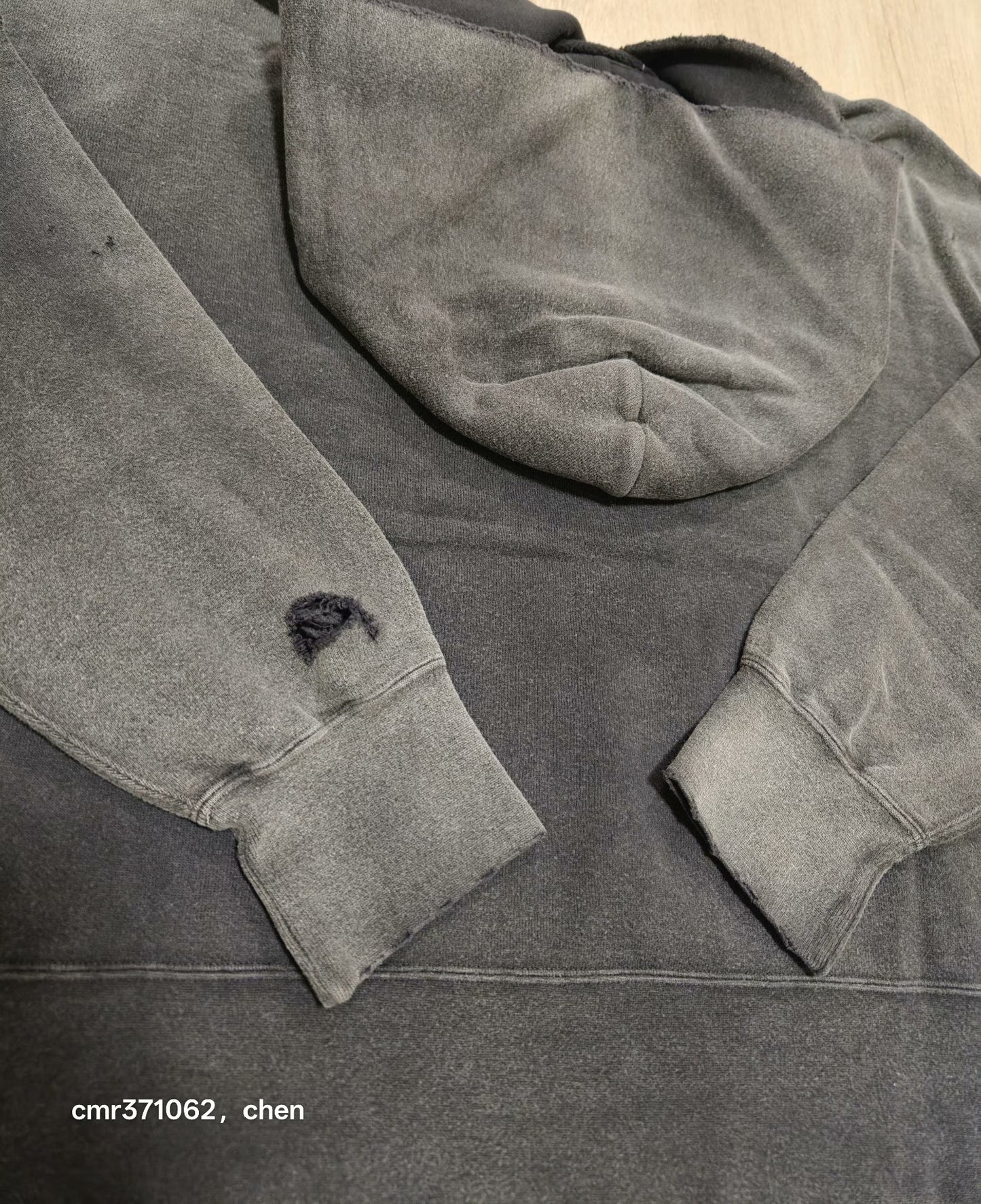 VISVIM 23SS COURT HOODIE P.O. CRASH