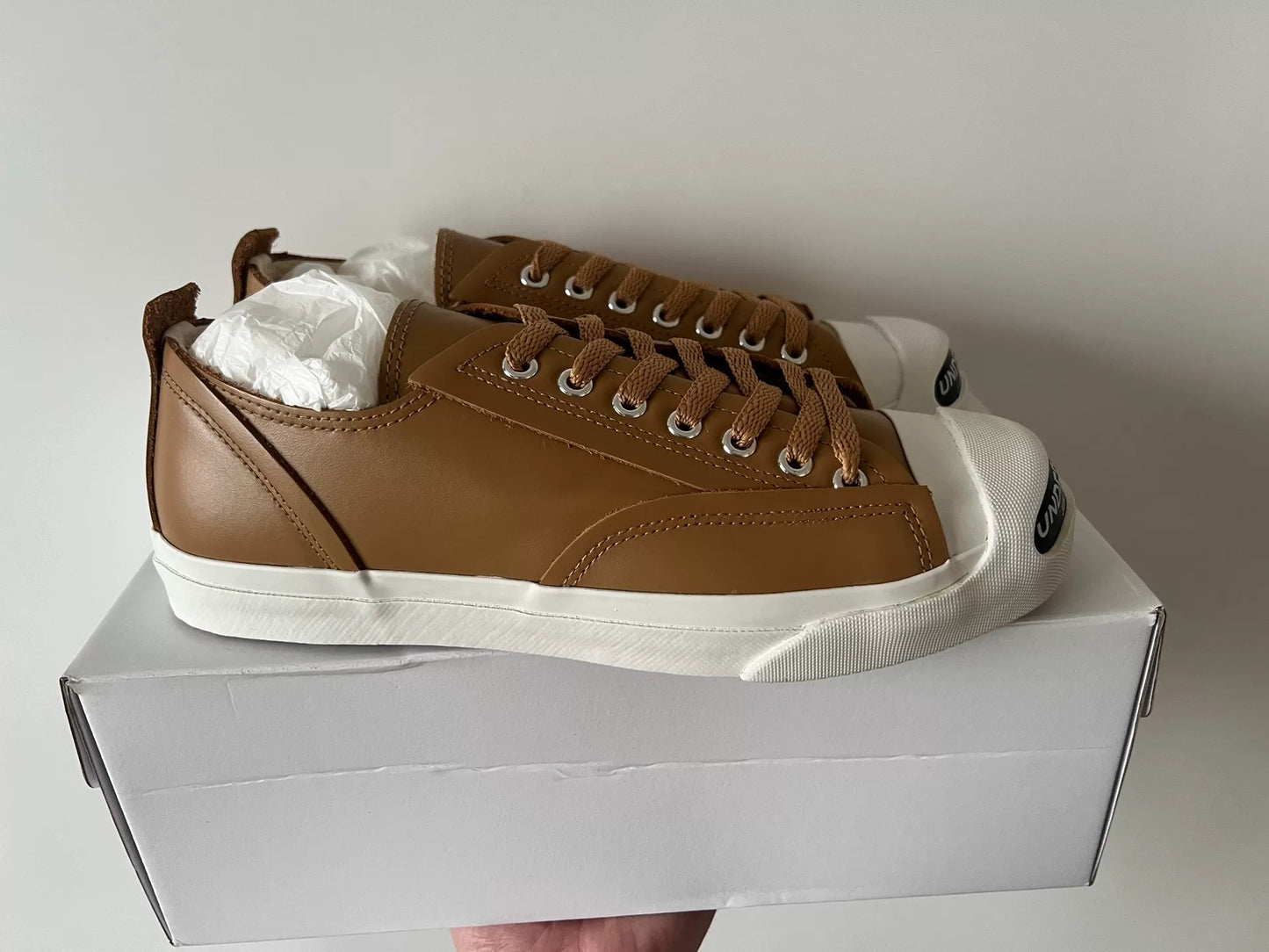 UNDERCOVER 24AW Leather Low-Top Sneakers