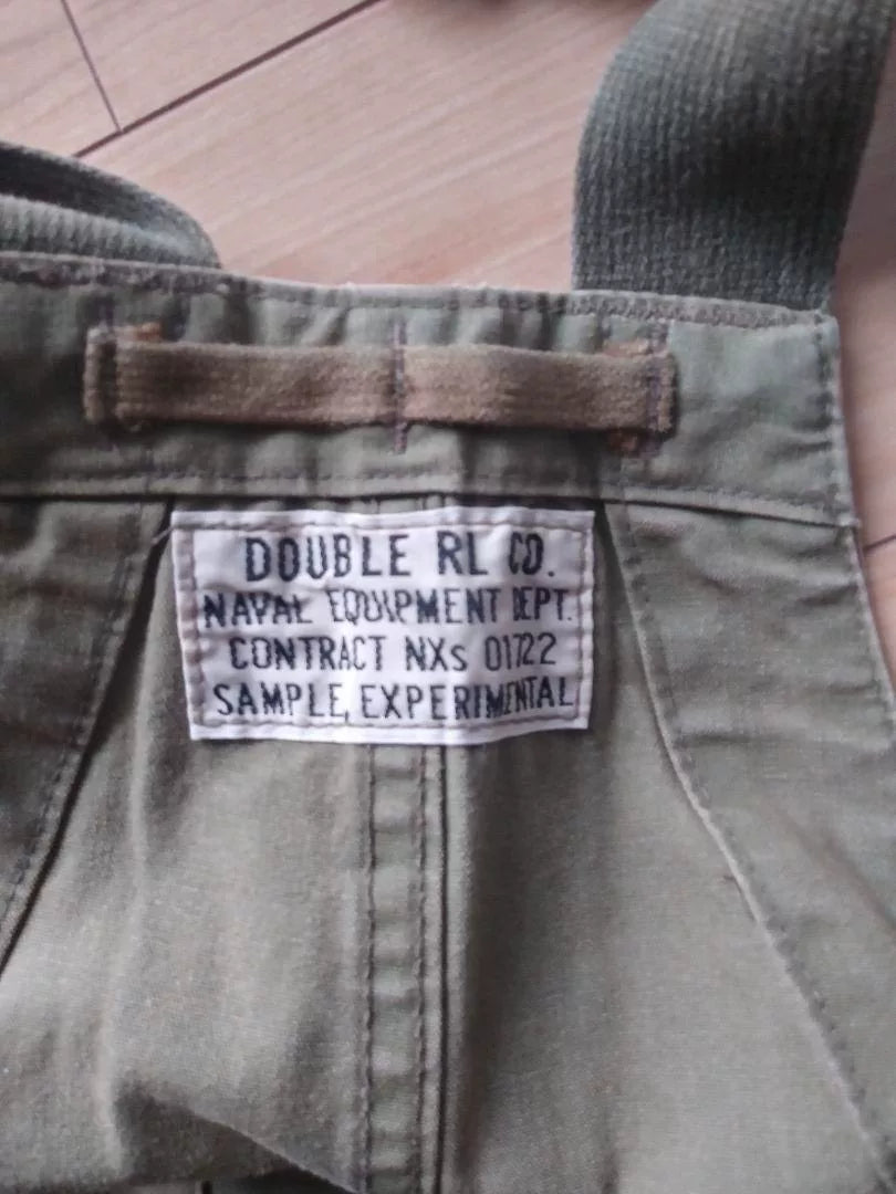 Double RL RRL Bennett Military Overall