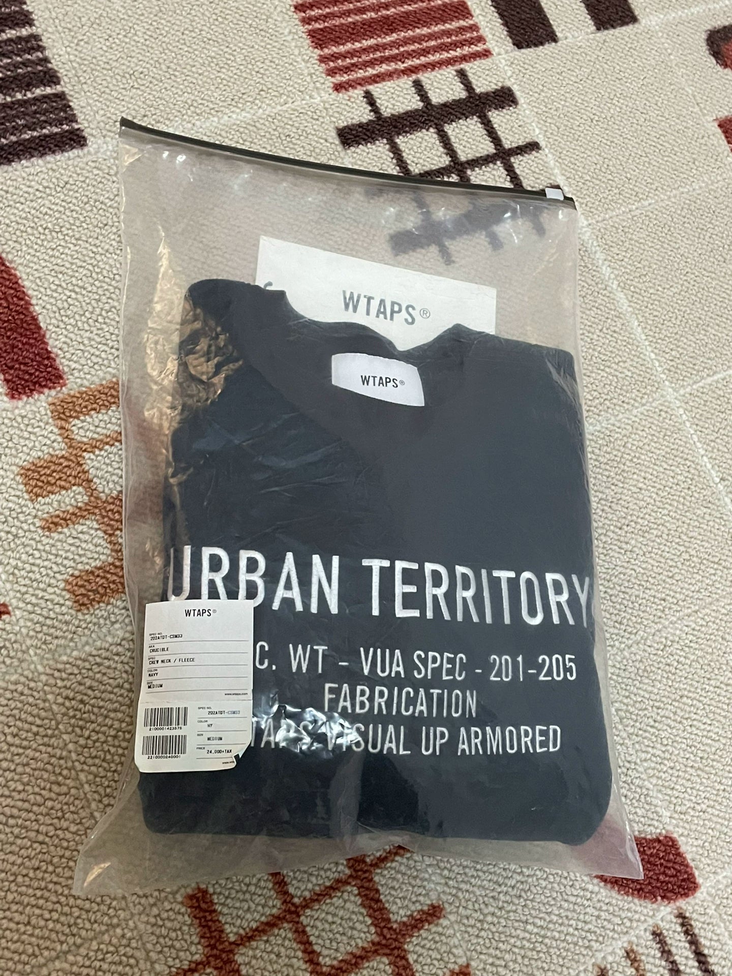 WTAPS CRUCIBLE CREW FLEECE