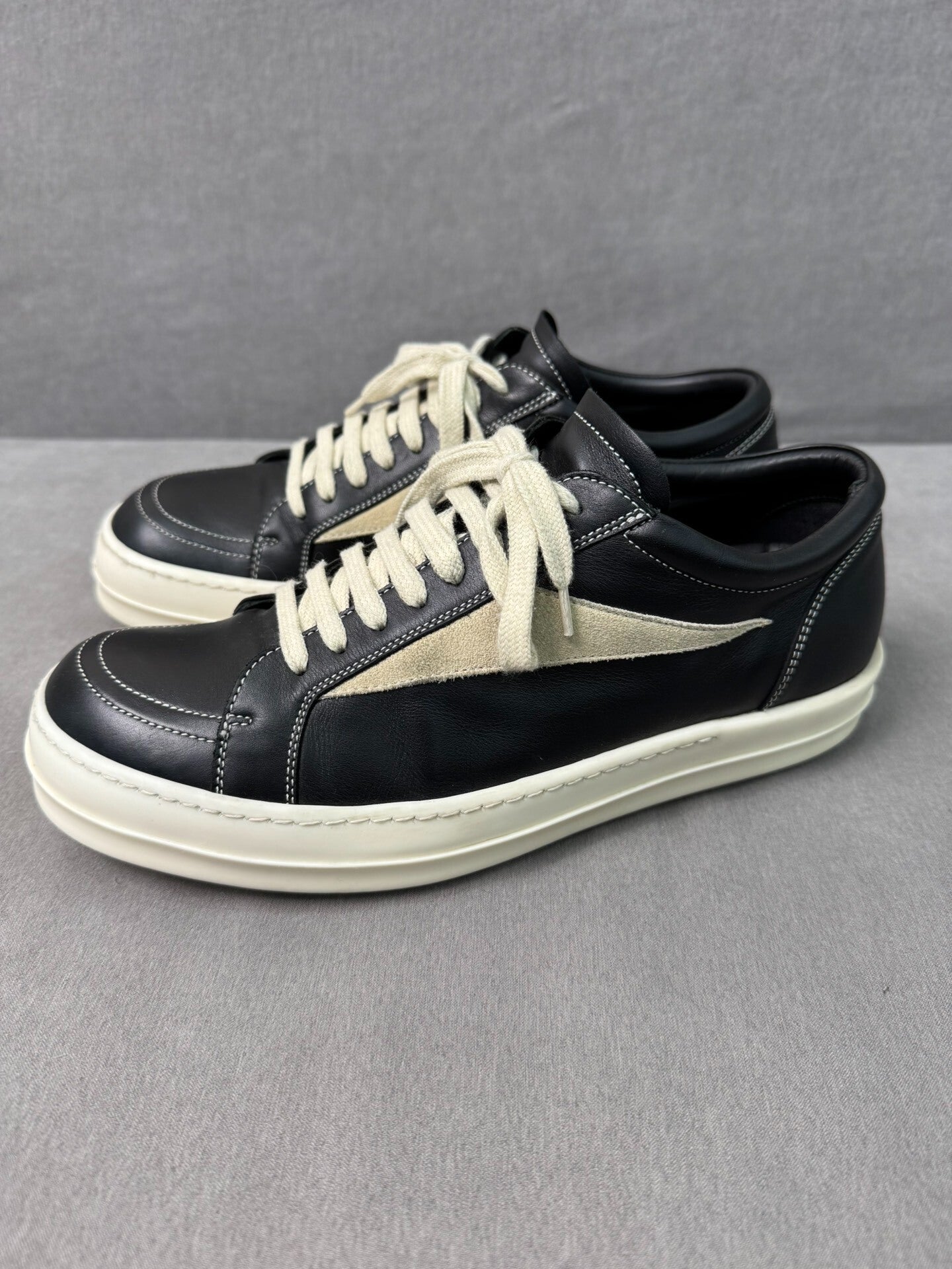 Rick Owens Vans Black White Size 41