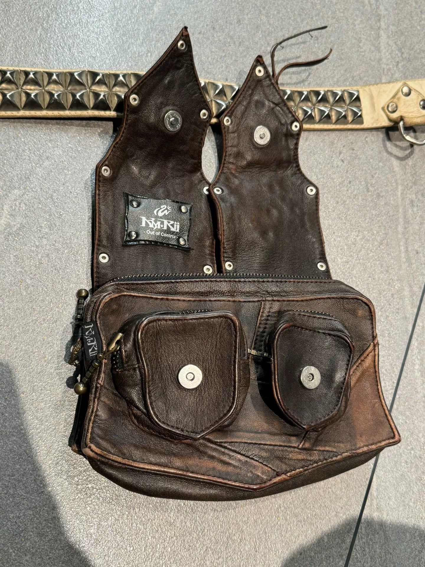 kmrii Double Waist Bag