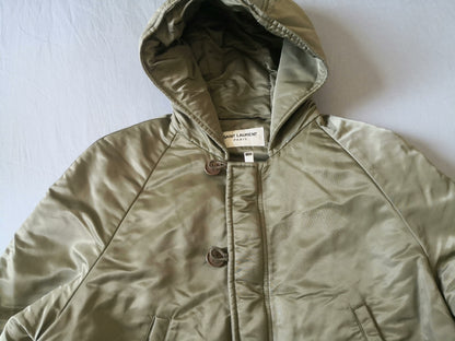Saint Laurent SLP MA1 Olive Padded Jacket