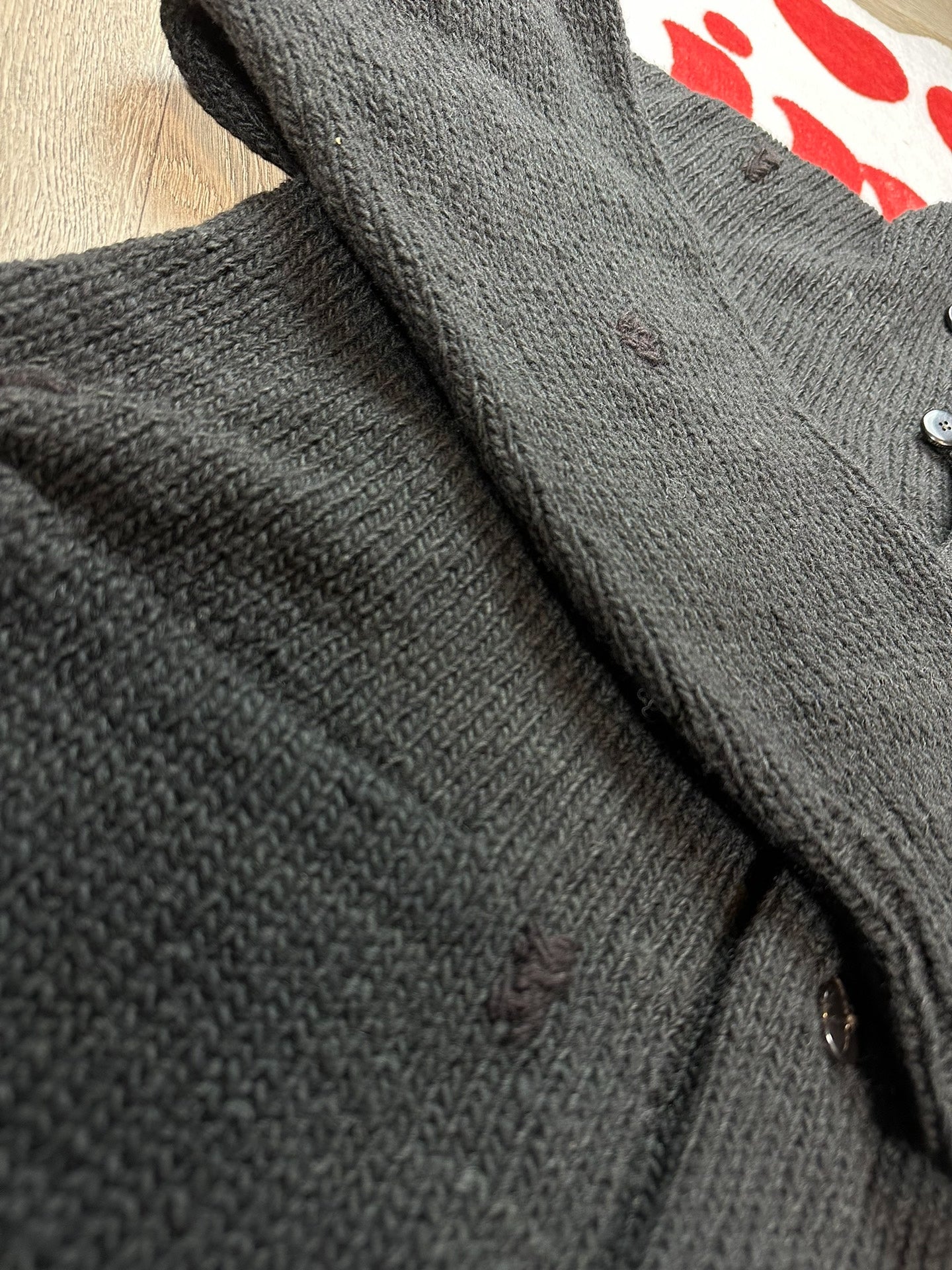 visvim cowinchan hand knit cardigan sweater