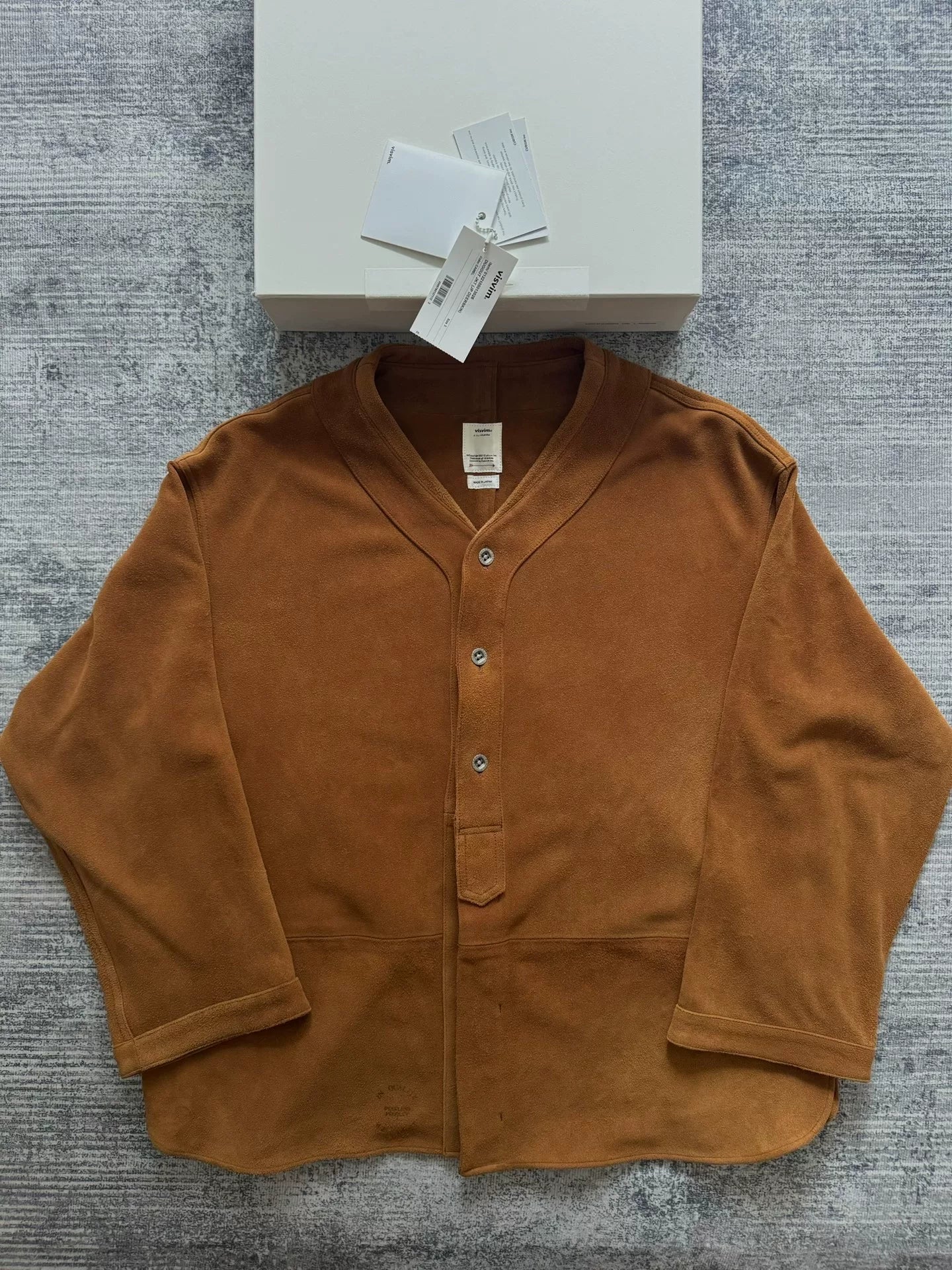 VISVIM 22SS DUGOUT JKT DEERSKIN