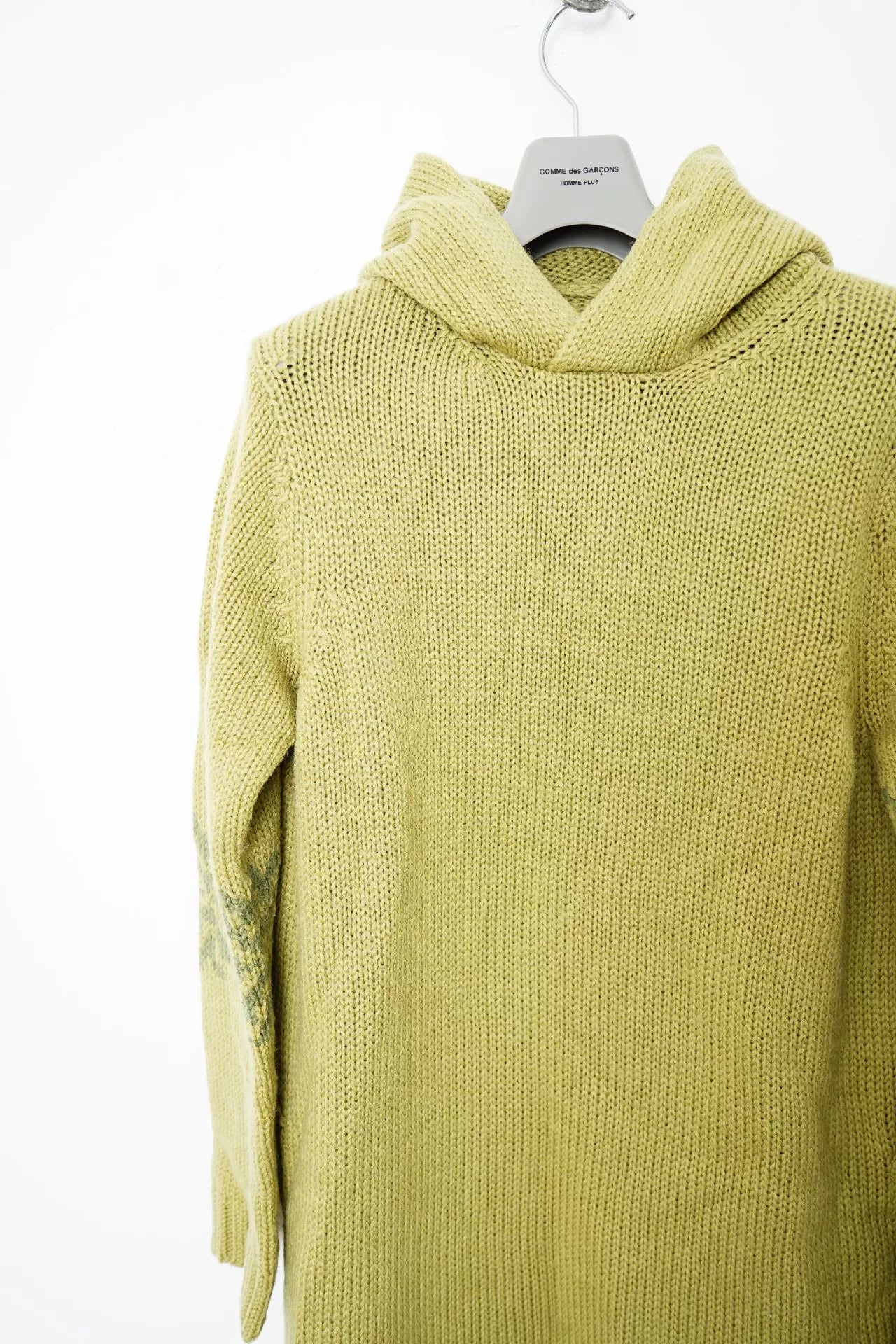 Yohji Yamamoto Hooded Knit Pullover