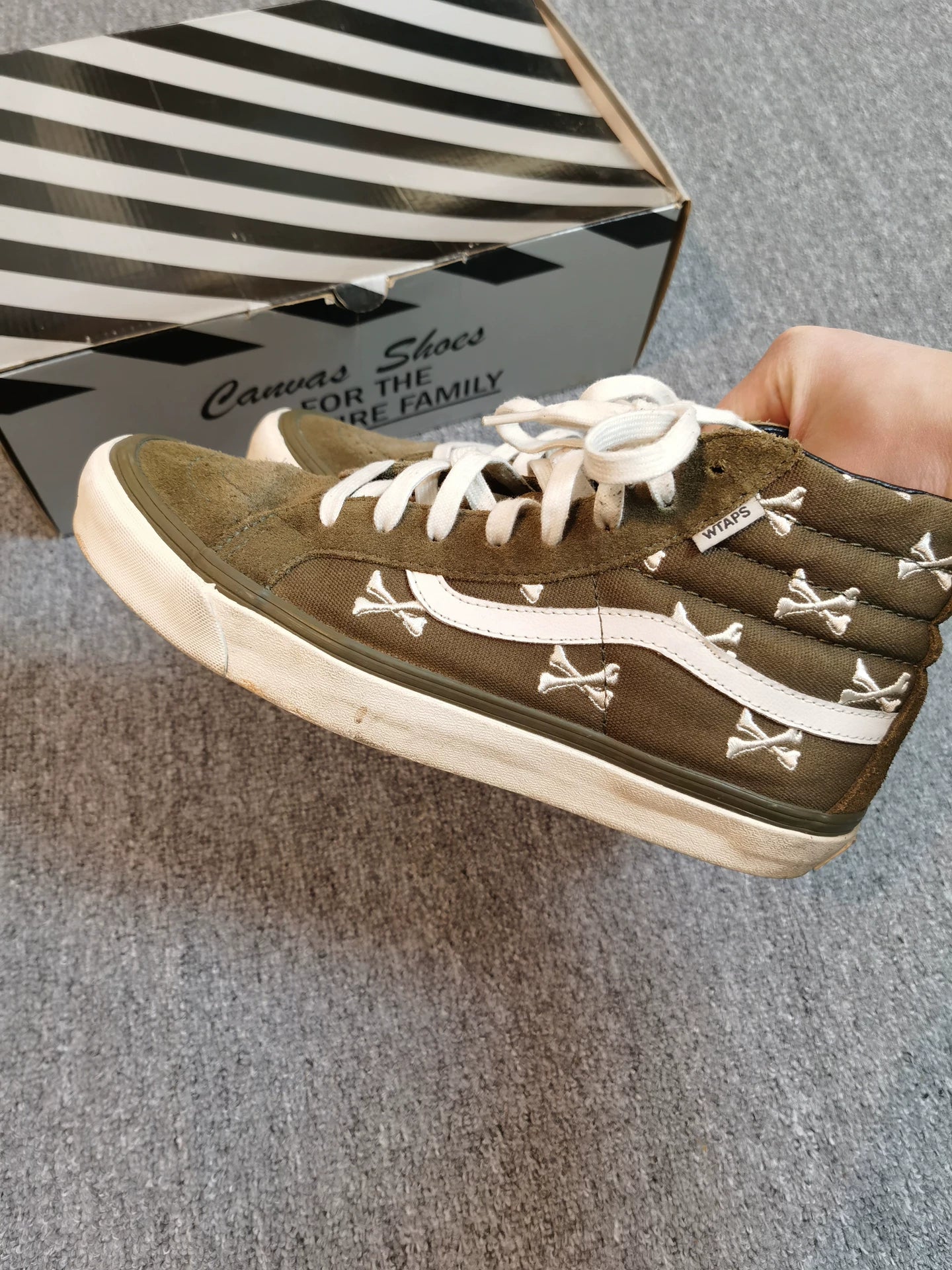 WTAPS VANS Collaborative High-Top Sneakers 16AW
