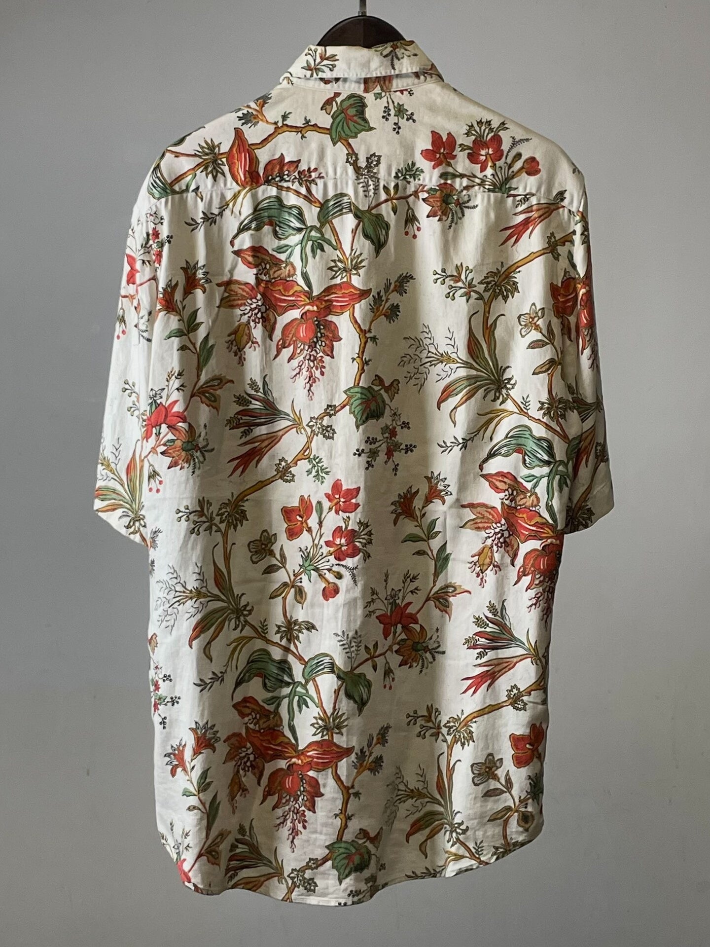 Alexander McQueen Floral Print Shirt