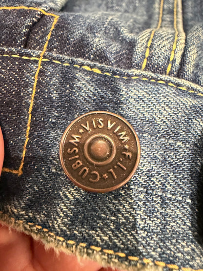 VISVIM 18AW 101 JKT Damaged Denim Jacket