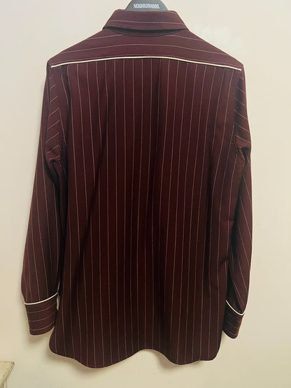 wacko maria western shirt with stripes