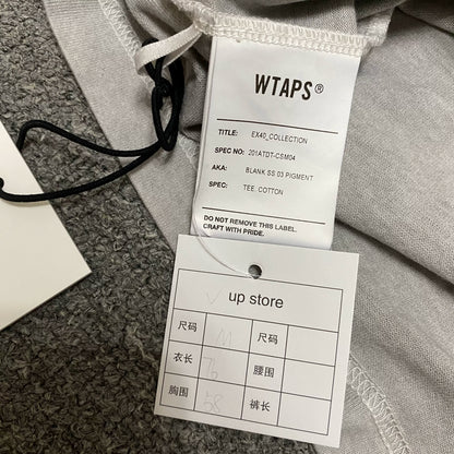 WTAPS 20SS BLANK Washed Short Sleeve