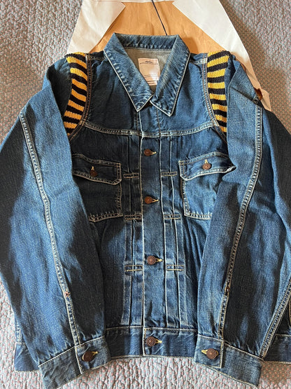 VISVIM 101 JKT JUMBO DMGD 18SS