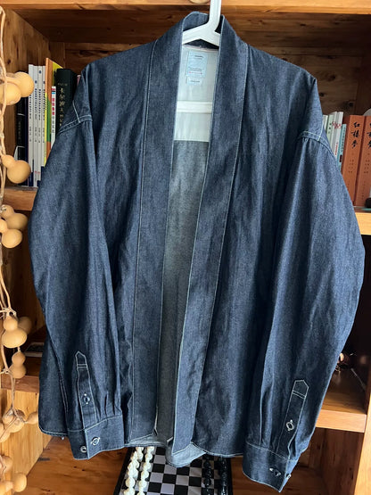 visvim lhamo shirt one wash denim jacket