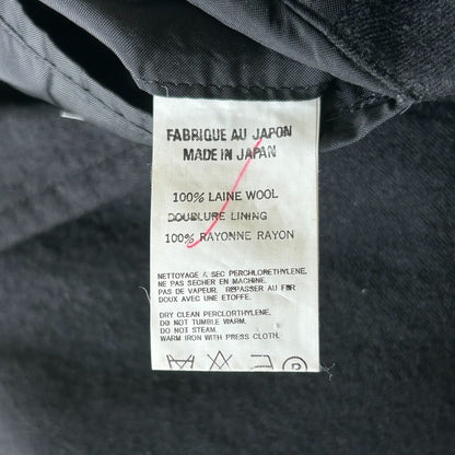 Yohji Yamamoto Black Multi-Button Suit