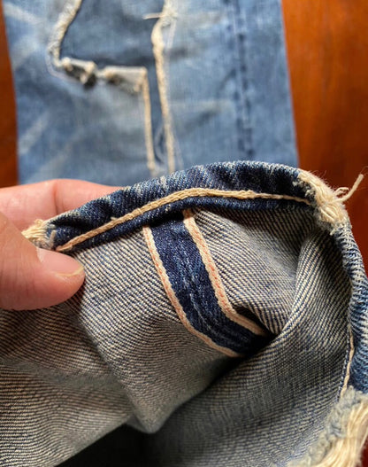 levis vintage clothing distressed jeans size w31