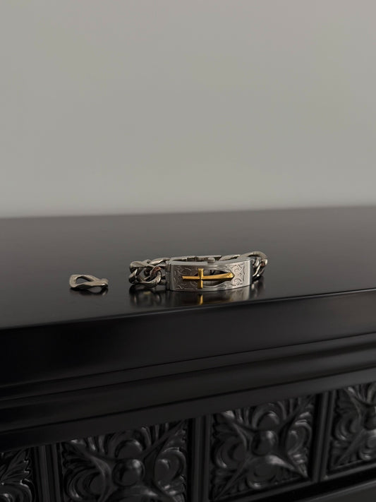 Jean Paul Gaultier Religious Cross Bracelet