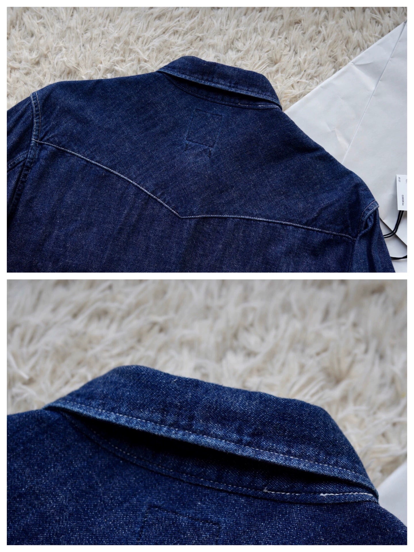 visvim Albacore One Wash Embroidery Denim Shirt