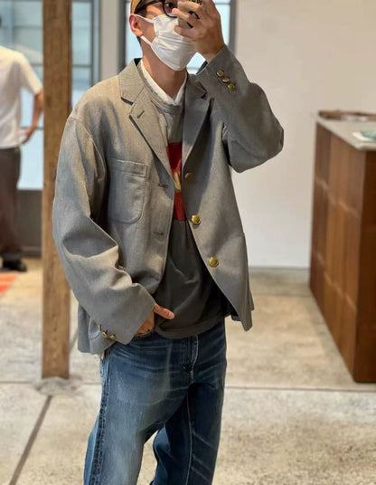 VISVIM FALKLAND ACADEMY BLAZER