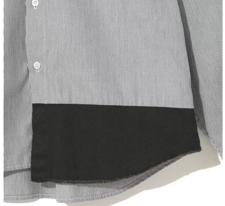UNDERCOVER 24-25AW Cord Lane Striped Shirt
