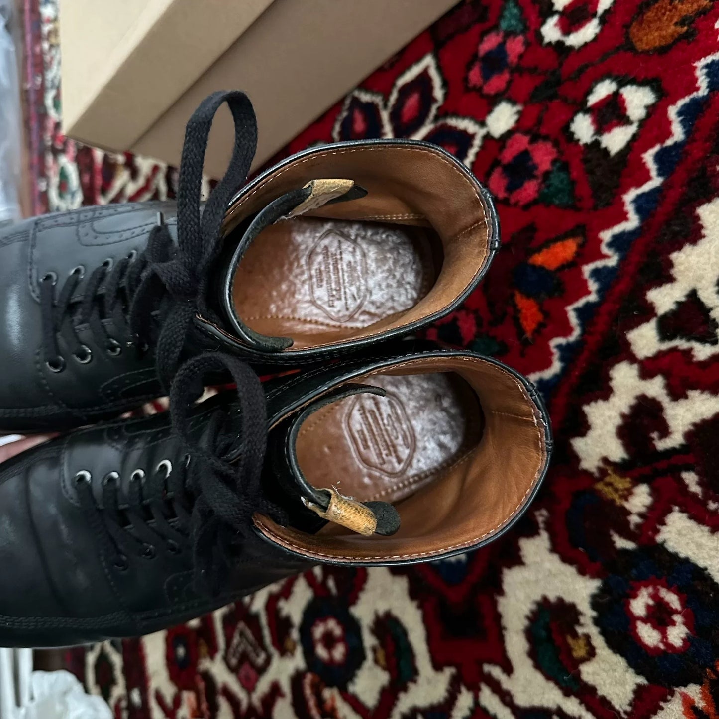 visvim nelson plain toe leather boots