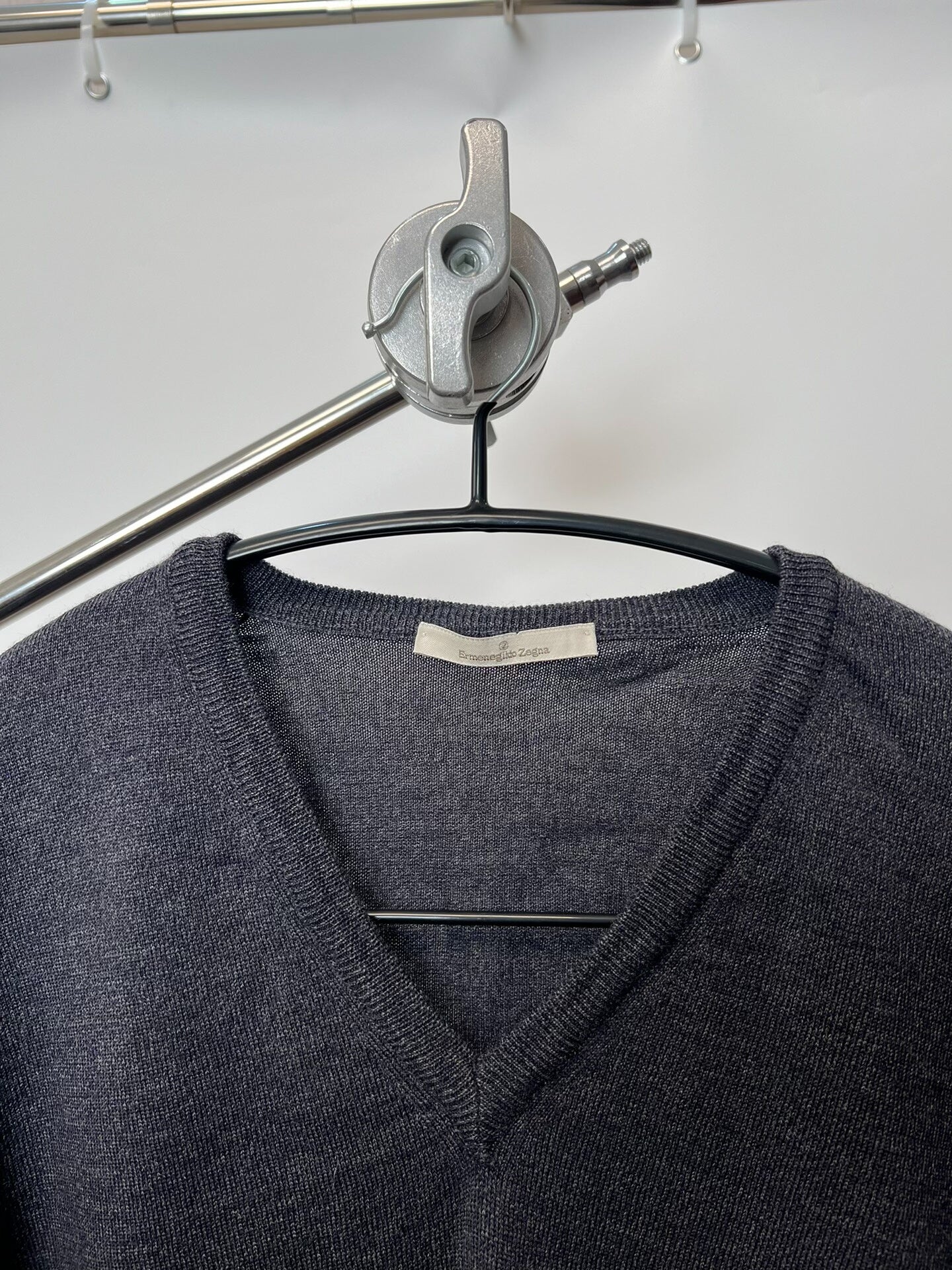 Ermenegildo Zegna Wool V-Neck Sweater