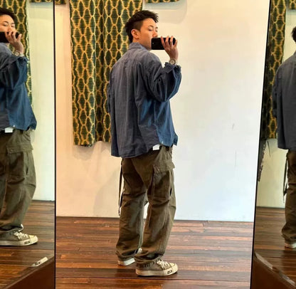 VISVIM 23SS PALMER SHIRT L/S DMGD