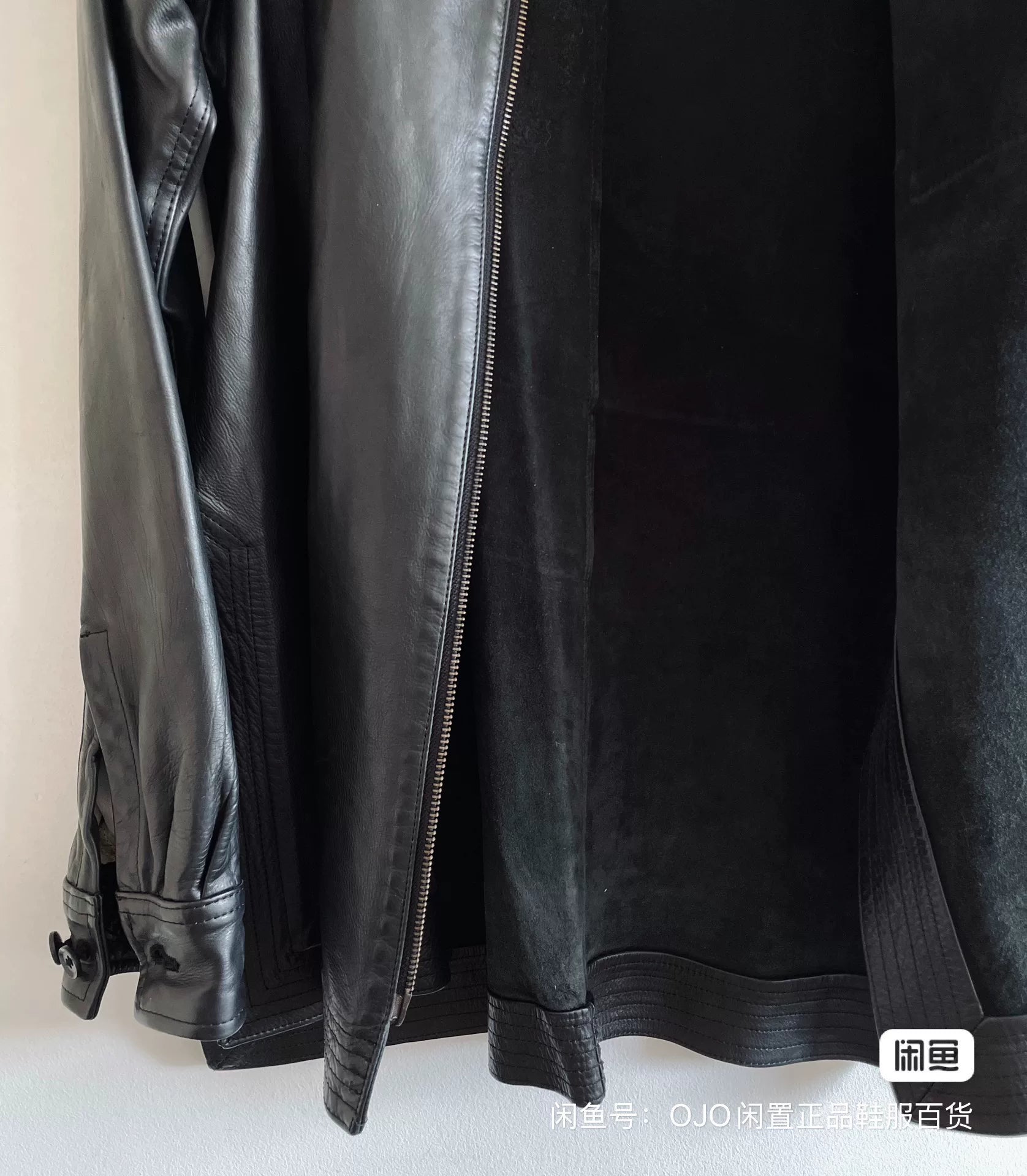 Yohji Yamamoto Pour Homme Leather Jacket