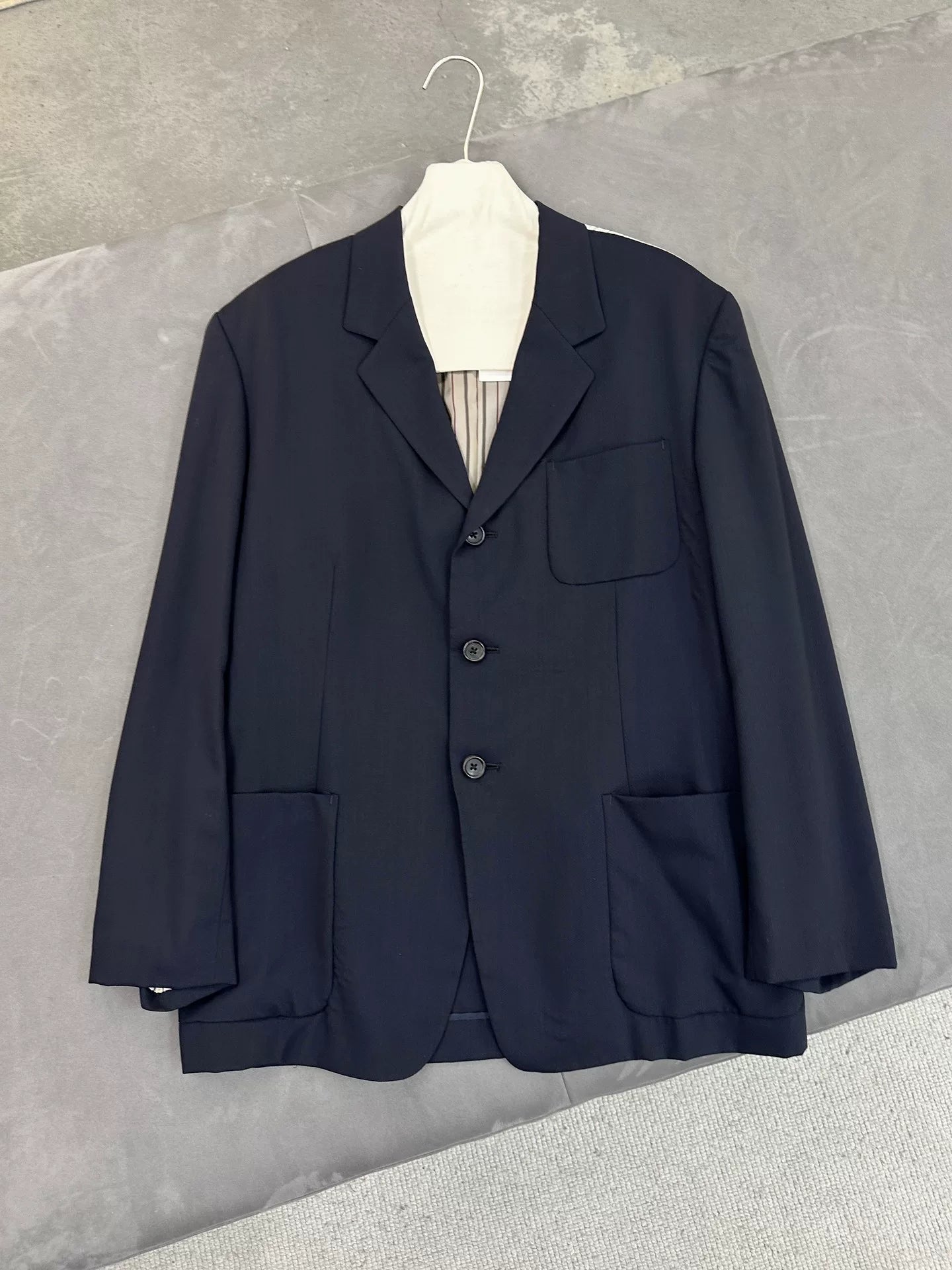 Yohji Yamamoto S/S 1993 Wool Stripe Jacket