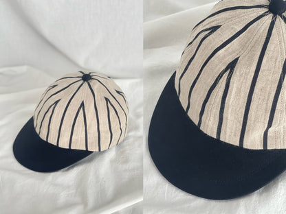 Yohji Yamamoto Striped Baseball Cap