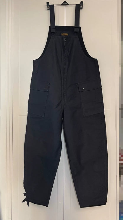 Freewheelers Navy Blue Flight Strap Overalls