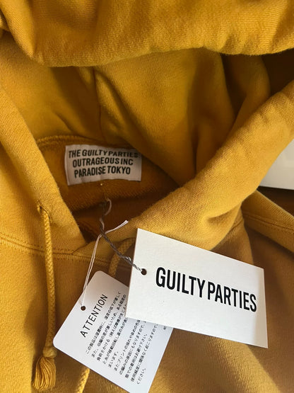 wacko maria guilty parties hoodie in yellow