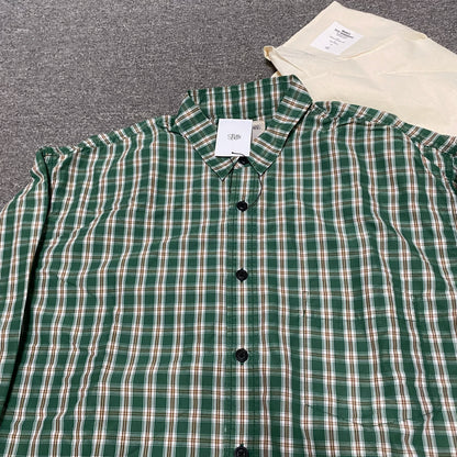 MADNESS 24SS Made in Japan Washed Plaid Shirt