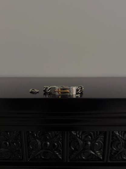 Jean Paul Gaultier Religious Cross Bracelet